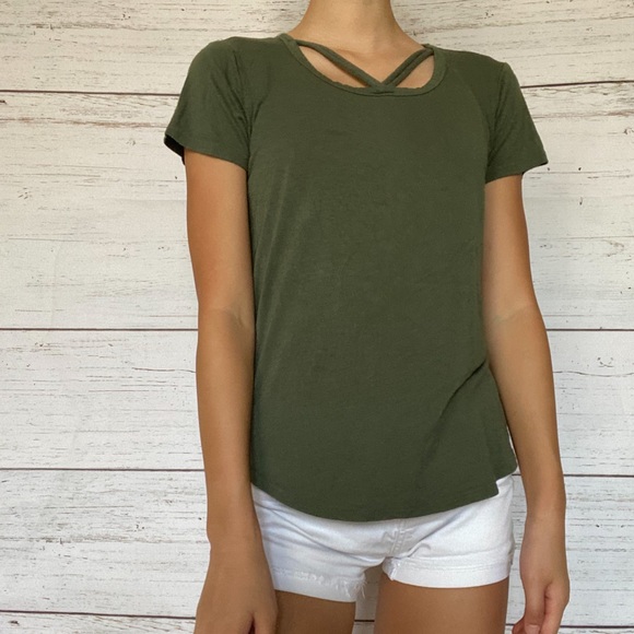 light green relaxed fit tee! - Picture 1 of 2